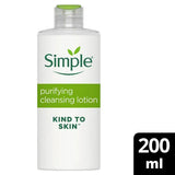 Superdrug Simple Kind to Skin Purifying Cleansing Lotion 200ml- Buy online at McGrocer
