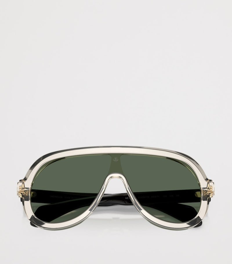 Moncler Sunsette Pilot sunglasses in acetate, UK version