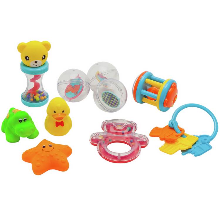 Chad Valley baby 10 piece gift set, imported from the UK