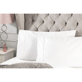 Belledorm Egyptian cotton pillowcase pair white 51x76cm - British product