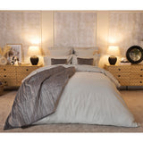 Costco UK Belledorm Egyptian Cotton Sateen 1000 Thread Count Platinum Duvet Cover Super King- Buy online at McGrocer