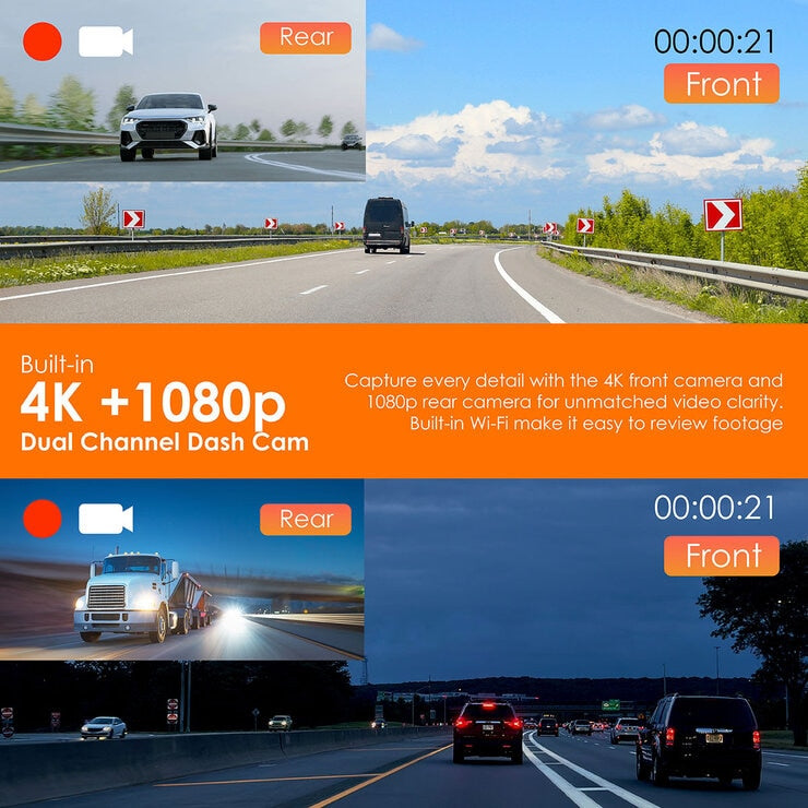 Rexing CPDuo-7 wireless multimedia receiver dash cam (British brand)