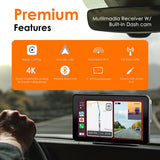 Rexing CPDuo-7 wireless multimedia receiver dash cam (British brand)