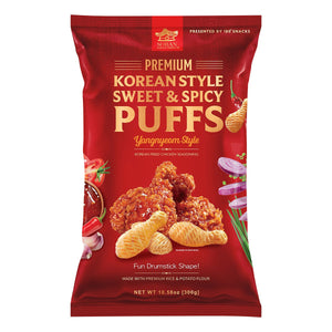Soban Korean Style Sweet & Spicy Puffs Snack 300g