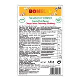 Bonelle Italian Fruit Jellies assorted fruit flavours 1.8kg - British product