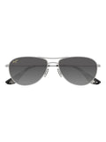 Maui Jim Silver Baby Beach sunglasses lightweight titanium, imported from the UK