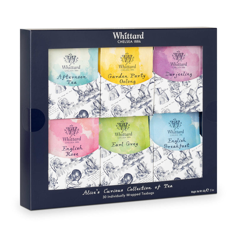 Whittard Alice tea collection gift set 60g, imported from the UK