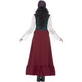 Smiffys Deluxe Pirate Buccaneer Beauty Costume purple dress sash bandana necklace, UK version
