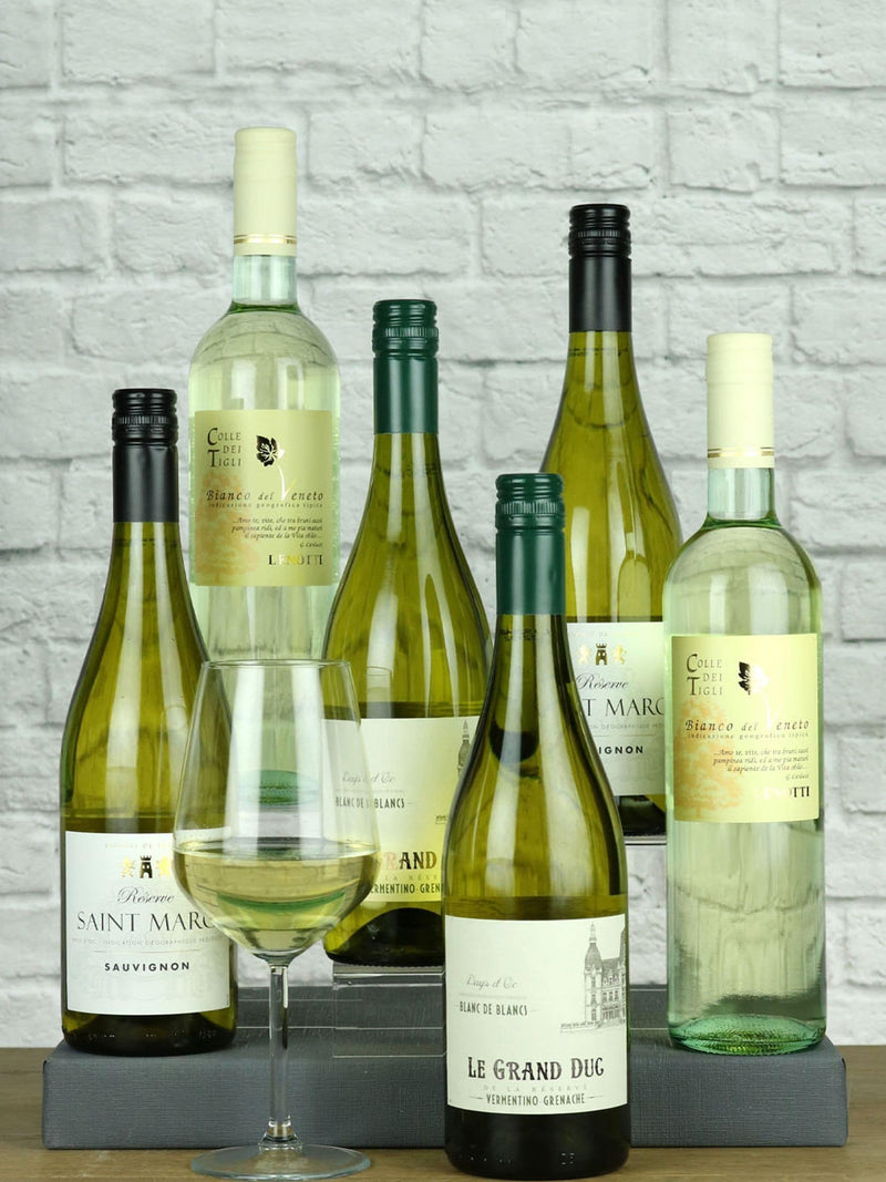 Le Bon Vin aromatic white wine selection half case, UK version