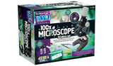 Argos Science Mad Microscope 25X-100X Magnification with Illuminator H24 x W12cm- Buy online at McGrocer