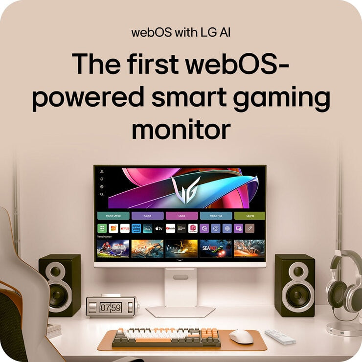 LG UltraGear 32 inch 4K Ultra HD 144Hz IPS gaming monitor (British brand)