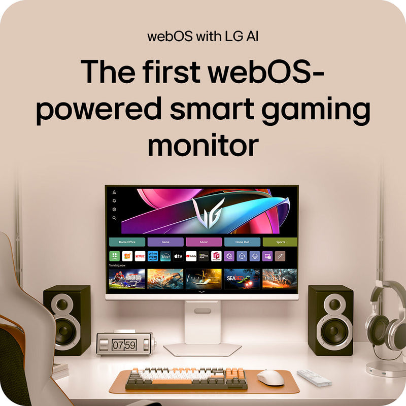 LG UltraGear 32 inch 4K Ultra HD 144Hz IPS gaming monitor (British brand)