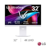 LG UltraGear 32 inch 4K Ultra HD 144Hz IPS gaming monitor (British brand)