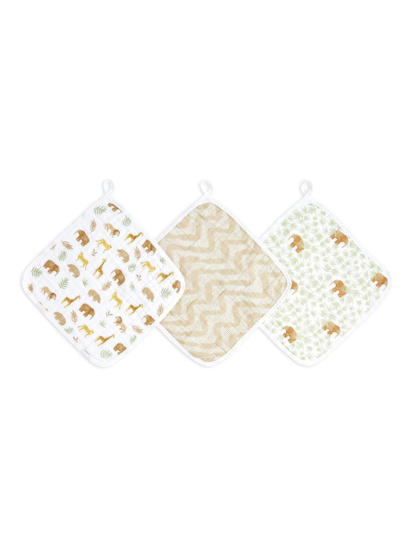 aden + anais muslin washcloths 3 pack, UK version