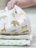 aden + anais muslin washcloths 3 pack, UK version