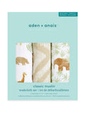 aden + anais muslin washcloths 3 pack, UK version