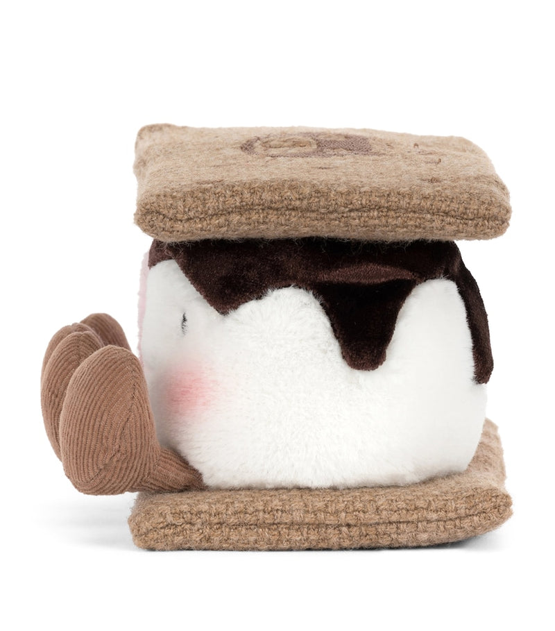 Jellycat Amuseables S'mores soft toy 7cm, imported from the UK