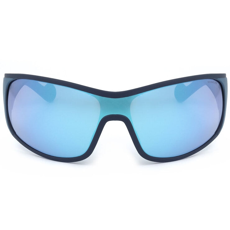 Moncler ML0129 sunglasses blue plastic frame blue lenses (British brand)