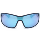 Moncler ML0129 sunglasses blue plastic frame blue lenses (British brand)