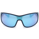 Moncler ML0129 sunglasses blue plastic frame blue lenses (British brand)