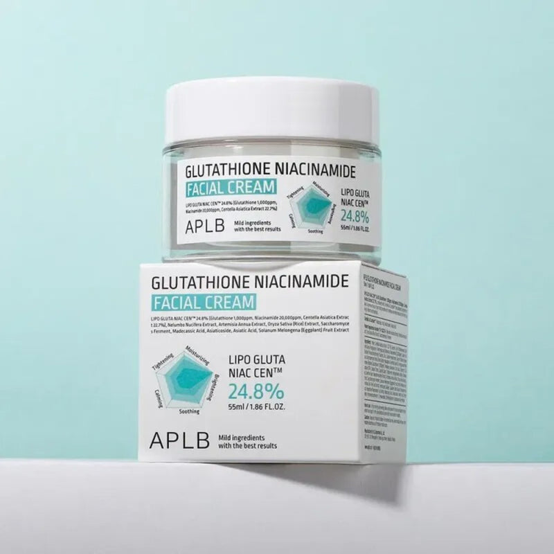 APLB Glutathione Niacinamide facial cream 55ml (British brand)