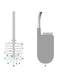 Joseph Joseph Grey Flex Lite toilet brush, UK version