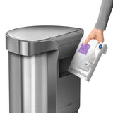 simplehuman 45L sensor bin and 4.5L pedal bin (British brand)