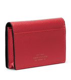 Smythson Panama folded card holder leather, UK version