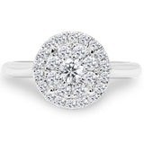 Costco diamond ring round brilliant cut 0.62ctw size N, UK version