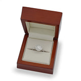 Costco diamond ring round brilliant cut 0.62ctw size N, UK version
