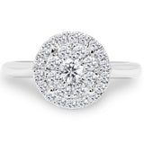 Costco diamond ring round brilliant cut 0.62ctw size N, UK version