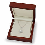 Costco diamond pendant round brilliant cut halo 1.00ctw (British brand)