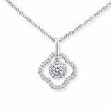 Costco UK Costco 0.38ctw Round Brilliant Cut Diamond Pendant Necklace 18ct White Gold- Buy online at McGrocer