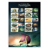 Royal Mail Chronicles of Narnia framed stamp collector sheet, British brand