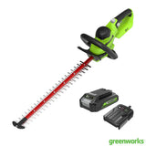 Costco UK Greenworks 24V 61cm Cordless Brushless Hedge Trimmer with 2Ah Battery and Charger- Buy online at McGrocer