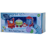 In the Night Garden Ninky Nonk train set with 5 colourful cars, UK version