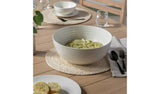 Argos Habitat Ripple Stoneware Serving Bowl Cream- Buy online at McGrocer