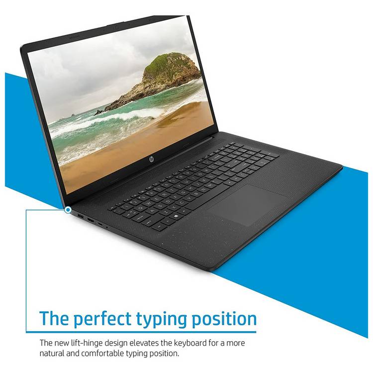 HP Pentium laptop 17.3-inch 4GB 128GB (British brand)