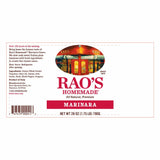 Rao's Homemade marinara sauce 2 x 790g, UK version