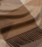 Begg x Co cashmere Arran Braque throw 147x183cm, imported from the UK