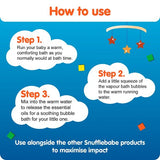 Snufflebabe Bubble Vapour Bath 250ml (British brand)