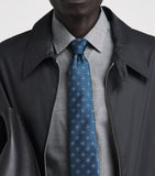 Canali silk jacquard tie 8cm, UK version
