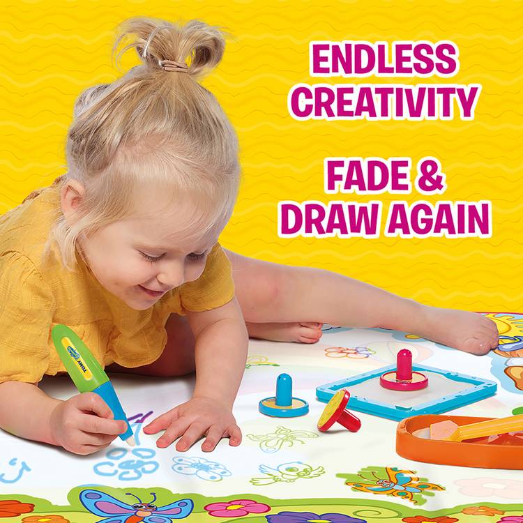 Tomy Super Rainbow Deluxe Aquadoodle drawing mat, imported from the UK