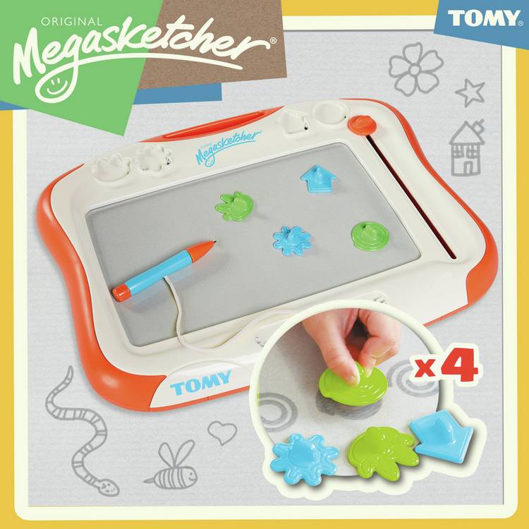 Tomy Megasketcher magnetic drawing board (British brand)