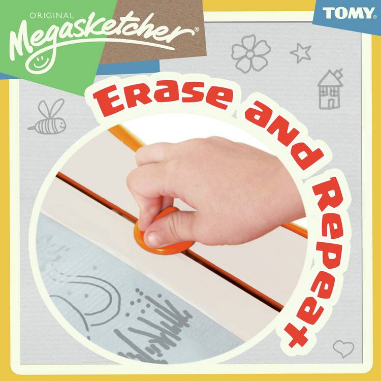 Tomy Megasketcher magnetic drawing board (British brand)