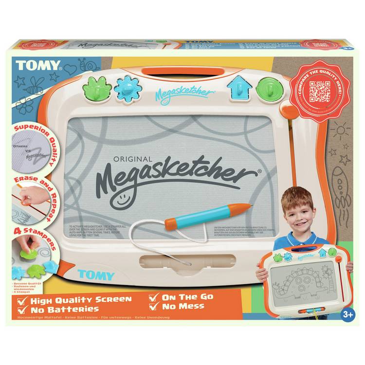 Tomy Megasketcher magnetic drawing board (British brand)