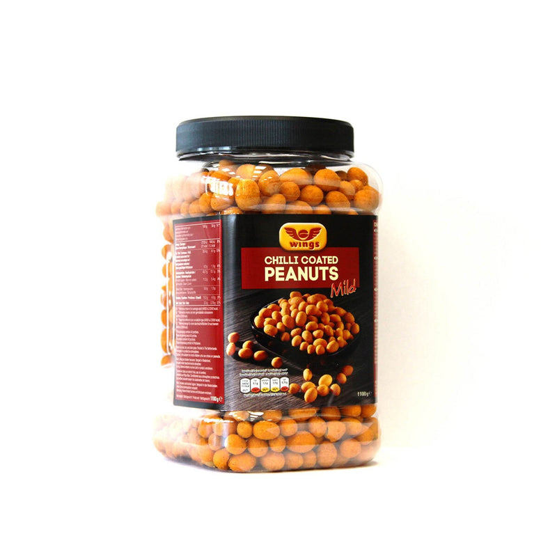 Wings chilli coated peanuts 1.1kg (British brand)