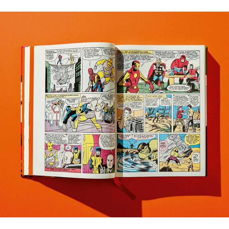 Marvel comic book collection Spiderman or Avengers hardback, imported from the UK