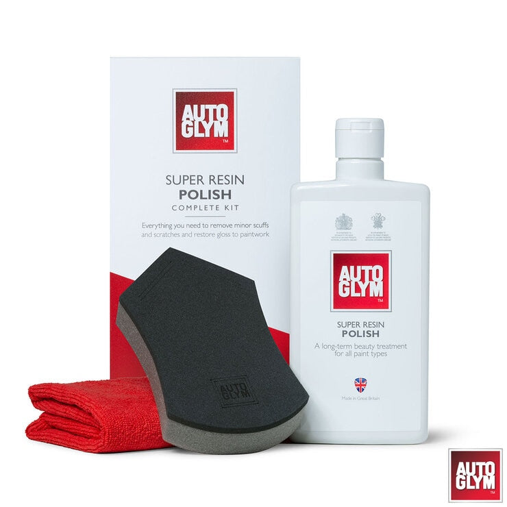Autoglym Super Resin Polish Complete Kit 3 piece (British brand)