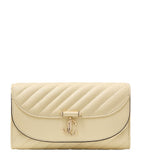 Jimmy Choo Curve chain wallet with monogram, imported from the UK